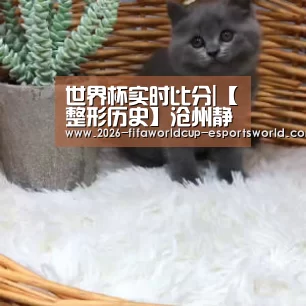 世界杯实时比分|【整形历史】沧州静港是以鼻整形、鼻修复为特色的综合性美容机构(图1) 世界杯实时比分